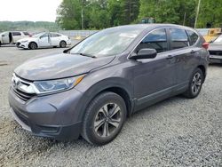 Salvage cars for sale at Concord, NC auction: 2018 Honda CR-V LX