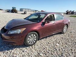 Honda Accord LX salvage cars for sale: 2012 Honda Accord LX