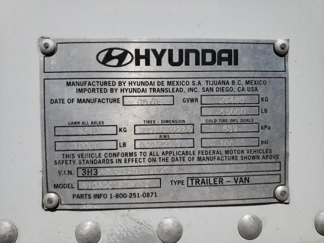 2006 Hyundai Trailer