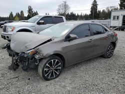 Vehiculos salvage en venta de Copart Graham, WA: 2017 Toyota Corolla L