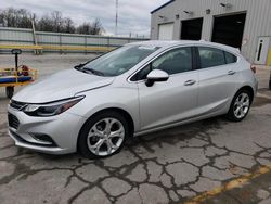 Salvage cars for sale from Copart Rogersville, MO: 2018 Chevrolet Cruze Premier
