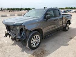 Salvage cars for sale at Oklahoma City, OK auction: 2021 Chevrolet Silverado C1500 Custom