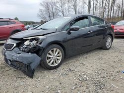 Salvage cars for sale from Copart Candia, NH: 2014 KIA Forte EX