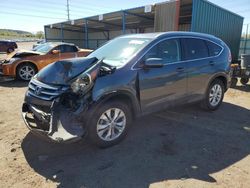 Salvage cars for sale at Colorado Springs, CO auction: 2014 Honda CR-V EXL