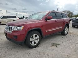 Jeep Grand Cherokee salvage cars for sale: 2012 Jeep Grand Cherokee Laredo