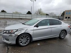 Honda Accord Sport Vehiculos salvage en venta: 2014 Honda Accord Sport