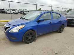 Salvage cars for sale from Copart Houston, TX: 2017 Nissan Versa S