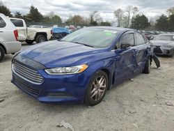 Salvage cars for sale at Madisonville, TN auction: 2013 Ford Fusion SE