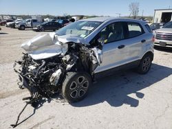 Salvage cars for sale from Copart Kansas City, KS: 2019 Ford Ecosport S