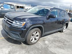 Salvage cars for sale at Sun Valley, CA auction: 2018 Volkswagen Atlas S