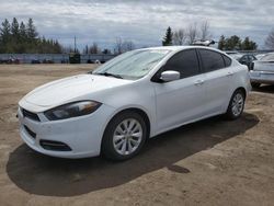 Salvage cars for sale from Copart Ontario Auction, ON: 2014 Dodge Dart SXT