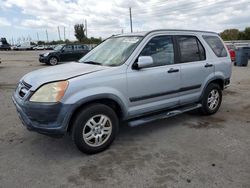 Vehiculos salvage en venta de Copart Miami, FL: 2004 Honda CR-V EX