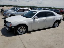 Salvage cars for sale at Grand Prairie, TX auction: 2013 Chrysler 300