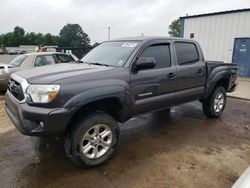 Salvage cars for sale at Shreveport, LA auction: 2015 Toyota Tacoma Double Cab