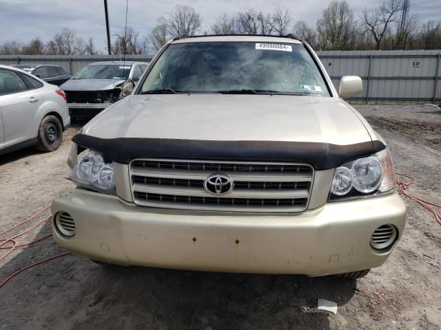 2002 Toyota Highlander Limited