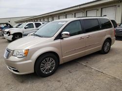 Salvage cars for sale at Louisville, KY auction: 2014 Chrysler Town & Country Touring L