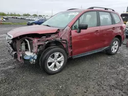 Salvage cars for sale from Copart Eugene, OR: 2015 Subaru Forester 2.5I