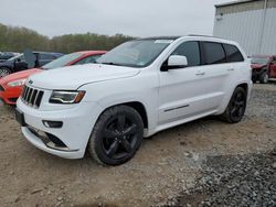 SUV salvage a la venta en subasta: 2016 Jeep Grand Cherokee Overland