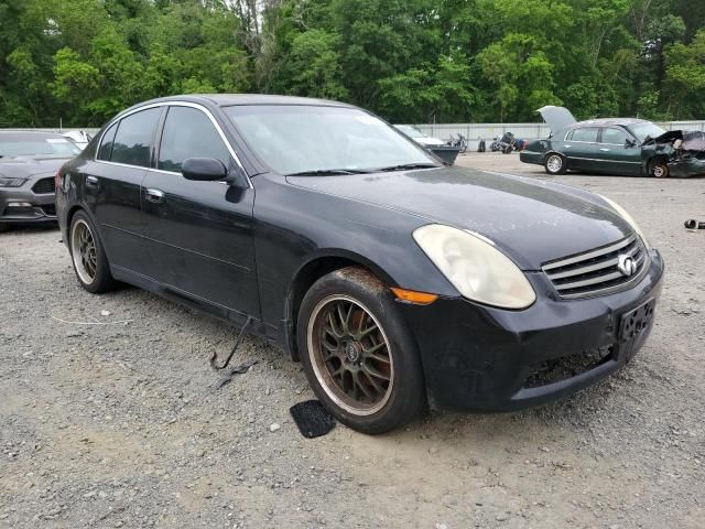 2006 Infiniti G35