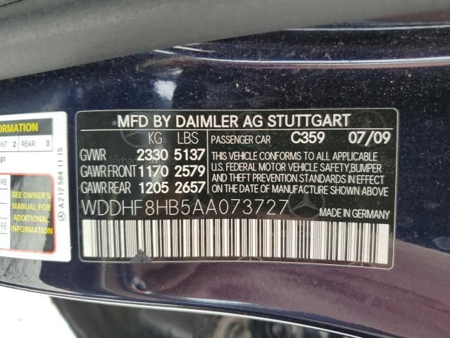 2010 Mercedes-Benz E 350 4matic