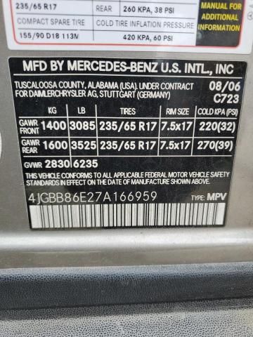 2007 Mercedes-Benz ML 350