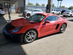 Salvage cars for sale from Copart Fort Wayne, IN: 2015 Porsche Cayman