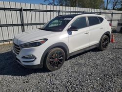 Hyundai Tucson Limited salvage cars for sale: 2017 Hyundai Tucson Limited