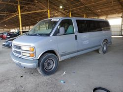 Chevrolet salvage cars for sale: 1998 Chevrolet Express G2500