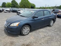 Salvage cars for sale at Mocksville, NC auction: 2013 Nissan Sentra S