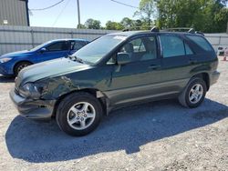 Salvage cars for sale at Gastonia, NC auction: 1999 Lexus RX 300