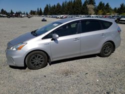 Salvage cars for sale at Graham, WA auction: 2014 Toyota Prius V