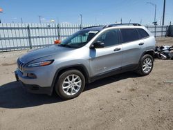 Salvage cars for sale at Greenwood, NE auction: 2016 Jeep Cherokee Sport