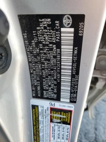 2012 Toyota Camry Base