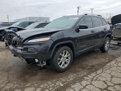 Salvage cars for sale from Copart Chicago Heights, IL: 2015 Jeep Cherokee Latitude