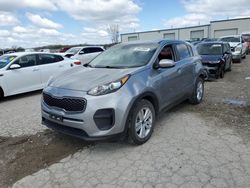 Salvage cars for sale at Kansas City, KS auction: 2019 KIA Sportage LX