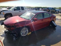 Salvage cars for sale at Grand Prairie, TX auction: 2015 Lexus ES 350