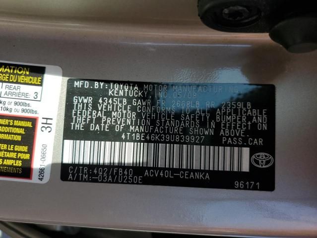 2009 Toyota Camry Base