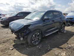 Hyundai Tucson Limited salvage cars for sale: 2021 Hyundai Tucson Limited