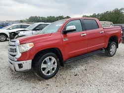 Salvage cars for sale from Copart Houston, TX: 2014 Toyota Tundra Crewmax Platinum