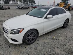 Vehiculos salvage en venta de Copart Loganville, GA: 2017 Mercedes-Benz C300
