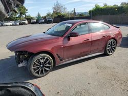 Salvage cars for sale at San Martin, CA auction: 2022 BMW I4 Edrive 40