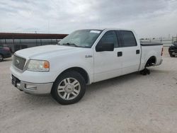 Salvage cars for sale from Copart Andrews, TX: 2004 Ford F150 Supercrew