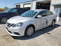 Salvage cars for sale from Copart Chambersburg, PA: 2017 Nissan Sentra S