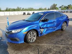 Salvage cars for sale at Fresno, CA auction: 2017 Honda Civic EX
