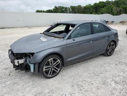 Salvage cars for sale at New Braunfels, TX auction: 2020 Audi A3 Premium