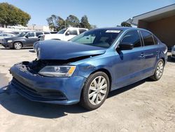 Salvage cars for sale at Hayward, CA auction: 2016 Volkswagen Jetta S