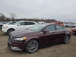 Salvage cars for sale from Copart Des Moines, IA: 2017 Ford Fusion SE