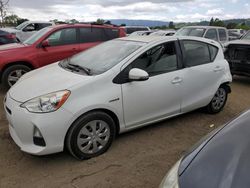 Salvage cars for sale from Copart San Martin, CA: 2014 Toyota Prius C