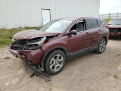 Salvage cars for sale from Copart Portland, MI: 2019 Honda CR-V EX