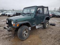 Vehiculos salvage en venta de Copart Central Square, NY: 2000 Jeep Wrangler / TJ SE